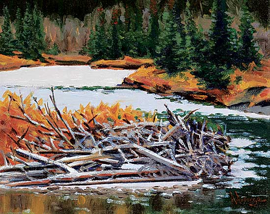 #2289 ~ Roberge - Bow Log Jam
