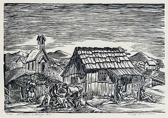 #2292 ~ Robinson - Indian Village, B.C.  #31/50