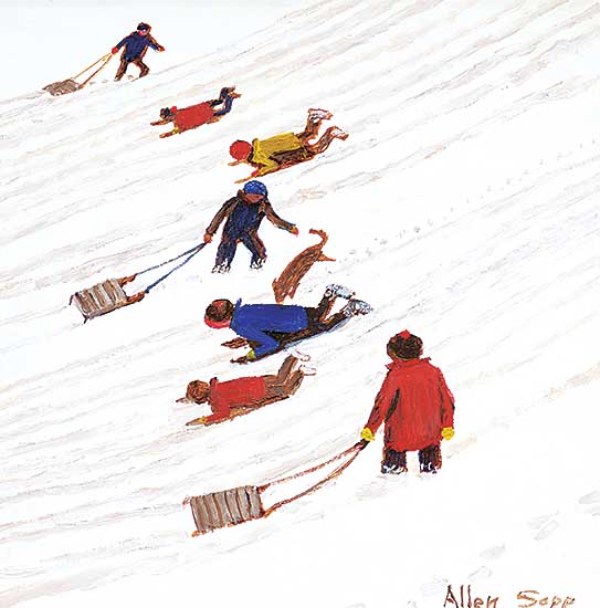 #2300 ~ Sapp - Untitled - Kiddies Having Fun Sliding