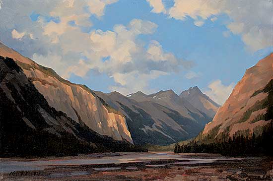 #2368 ~ Wood - East from Field, B.C.