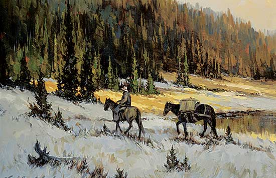 #2370 ~ Wood - Packing to the Rainbow Valley