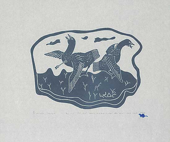 #2066 ~ Amituk - Two Snow Geese, One Goose was Shot by an Arrow  #12/30