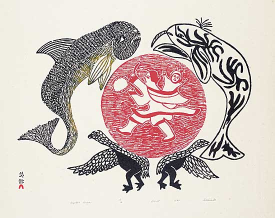 #2073 ~ Ashoona - Angako's Dream  #18/50