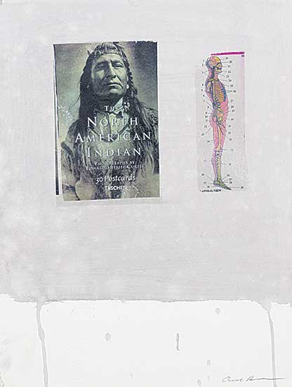 #2079 ~ Beam - Untitled - Book Collage with Anatomy