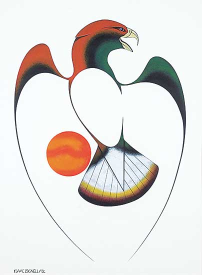 #2083 ~ Bignell - Untitled - Spirit Hawk