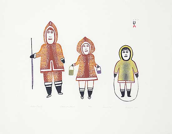 #2100 ~ Echalook - Hunter and Family  #25/50