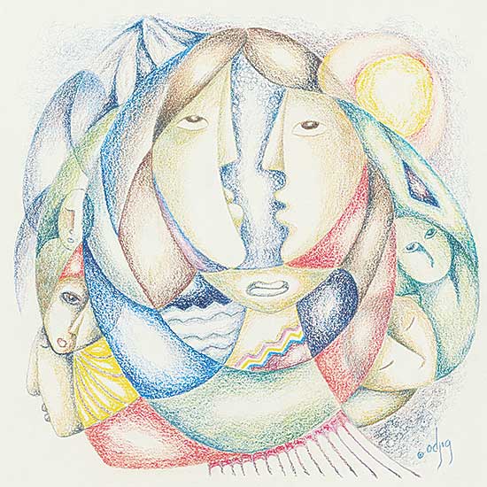 #2158 ~ Odjig - Ours are the Silent Ways