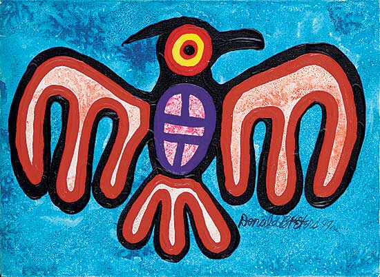 #2168 ~ Peters - Untitled - Flying Bird