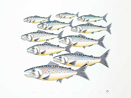 #2180 ~ Pudlat - Migrating Fish  #21/50