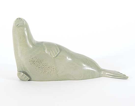 #2186 ~ Qittusuk - Untitled - Lying Seal