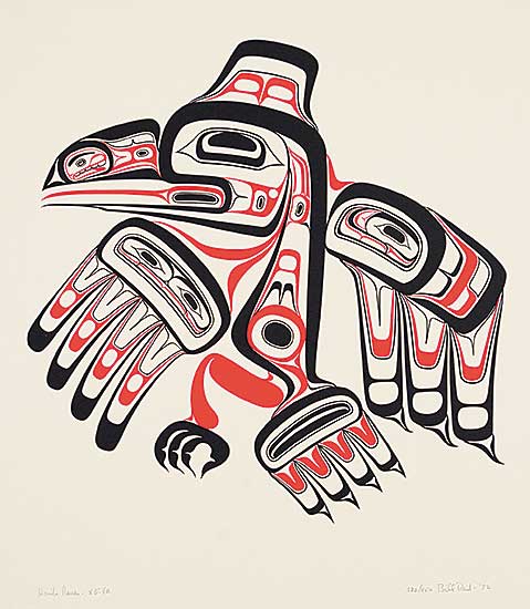 #2197 ~ Reid - Haida Raven #120/450