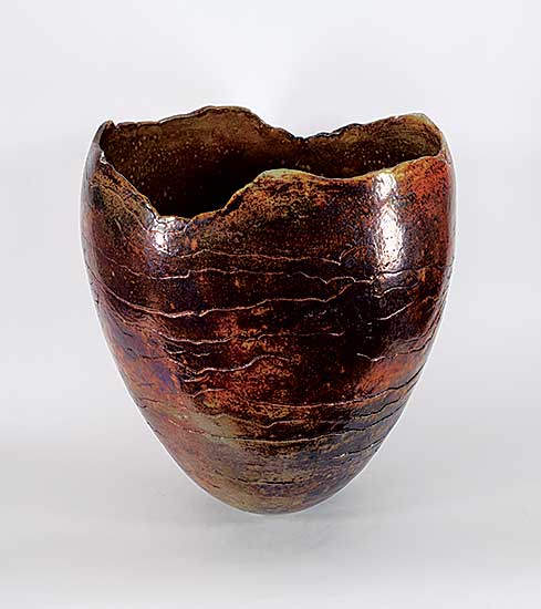 #2326 ~ Blodgett - Untitled - Large Raw Edge Vessel