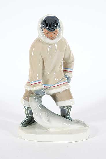 #2362 ~ Mol - Untitled - Hunter with Seal