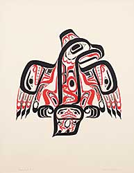 #2194 ~ Reid - Haida Eagle - Gut  #83/195