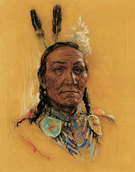 #39 ~ de Grandmaison - First Nations Chief, Manitoba