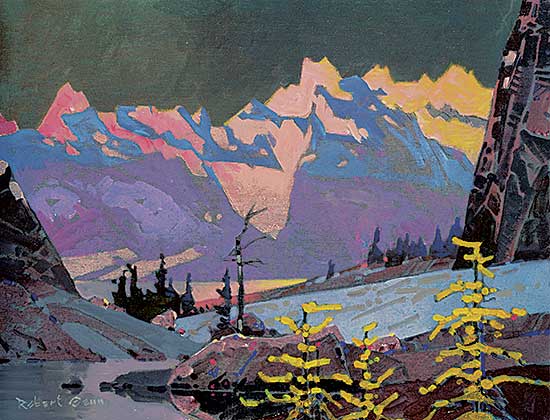 #51 ~ Genn - Alpenglow from Rocky Point Ridge, Bugaboos