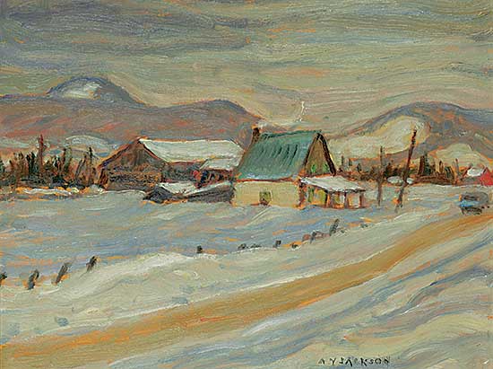 #70 ~ Jackson - Road North of St. Agathe, February 29, 1964