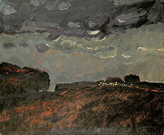 #94 ~ McInnis - Moon Scape Over the Prairie