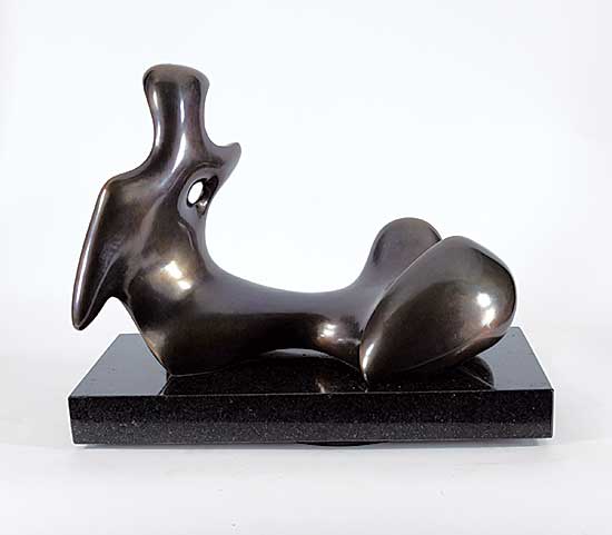 #207 ~ Dallaire - Reclining Figure Looking at the Clouds