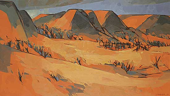 #233 ~ Lindoe - A Hot Afternoon Before the Green of Spring