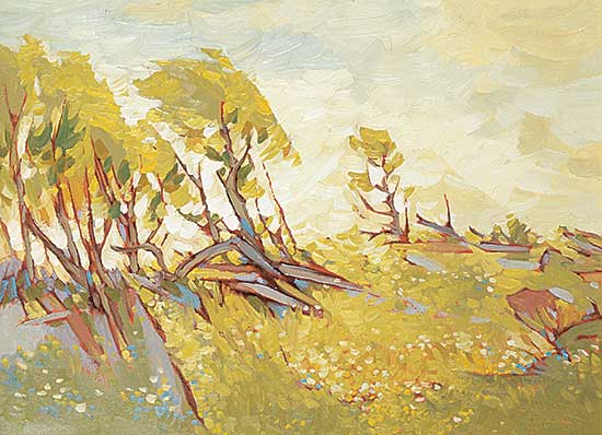 #234 ~ Lindoe - Aspens and Flowers