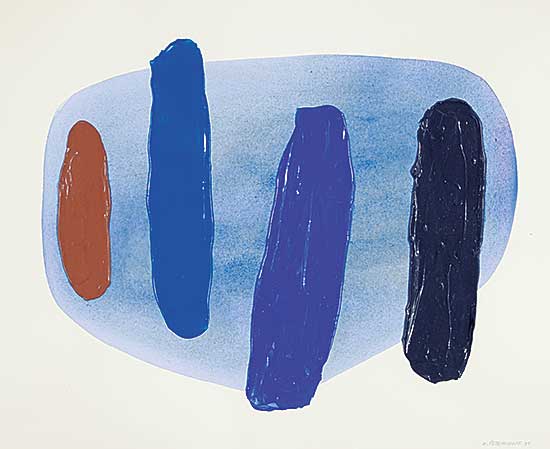 #246.1 ~ Perehudoff - Untitled - Blue Aura
