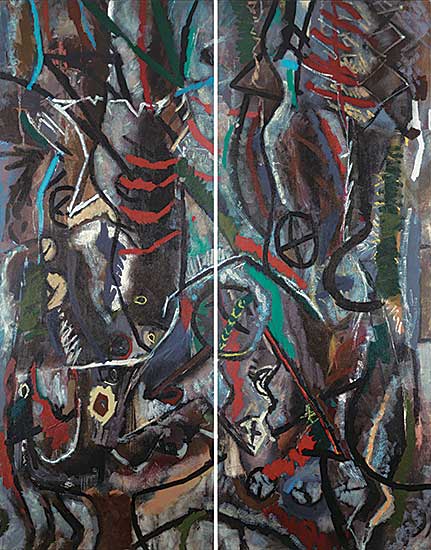 #251 ~ Pyra - Fountain of Secrets [Diptych]
