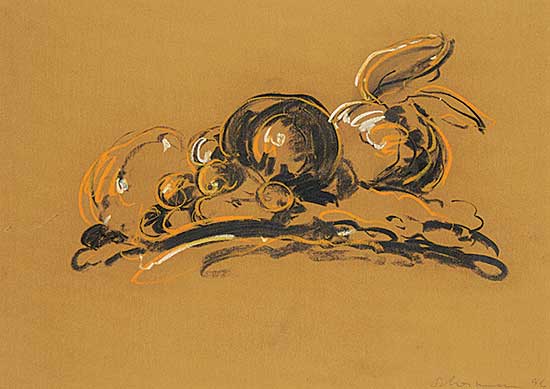 #252 ~ Scherman - Fruit Still Life Study