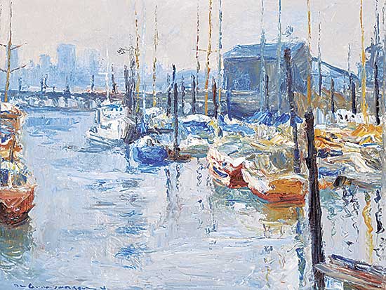 #425 ~ de Grandmaison - Rain on Burrard