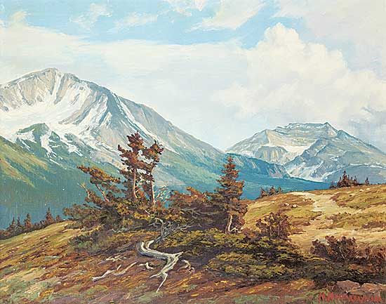 #483 ~ Moczorodynski - Untitled - Mountain Brush