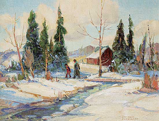 #490 ~ Perrigard - Winter Greens - Eastern Townships