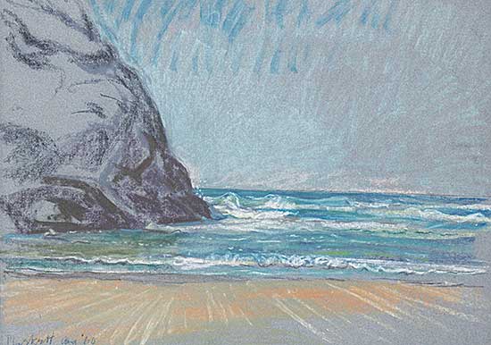 #500 ~ Plaskett - Untitled - Beachrock by the Shore