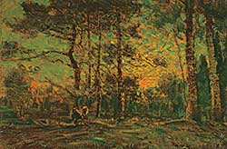 #68 ~ Henderson - Untitled - Forest Sunset