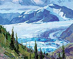 #466 ~ Markham - The Toe of Salmon Glacier