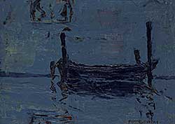 #474 ~ McGillivray - Untitled - Blue Boat