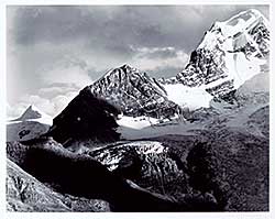 #504 ~ Richards - Untitled - Mountain Shadows [Canadian Rockies series]