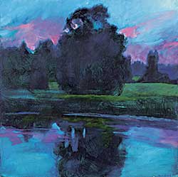 #540 ~ Woodland - Untitled - Dusk Reflections