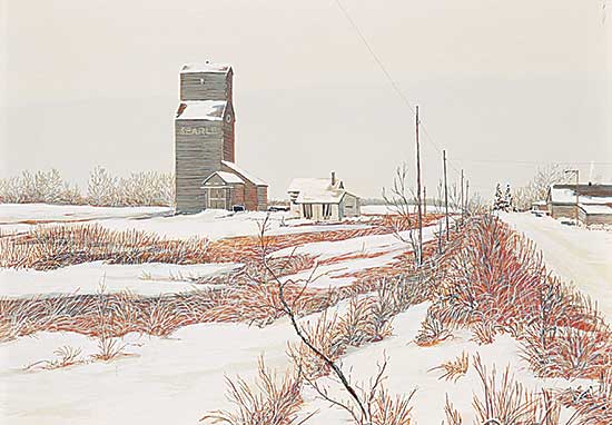 #1001 ~ Acs - Frosty Morning at Looma Alta.