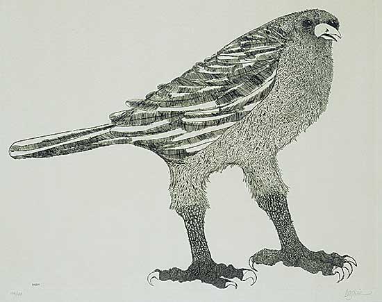 #1014 ~ Baskin - Untitled - Crow  #102/150