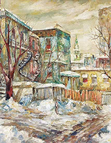 #1020 ~ Besse - Rue... Montreal Est