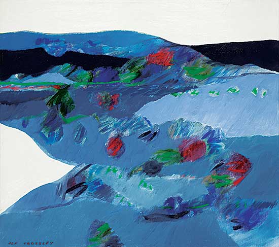 #1074 ~ Crossley - Untitled - Abstract Reflections