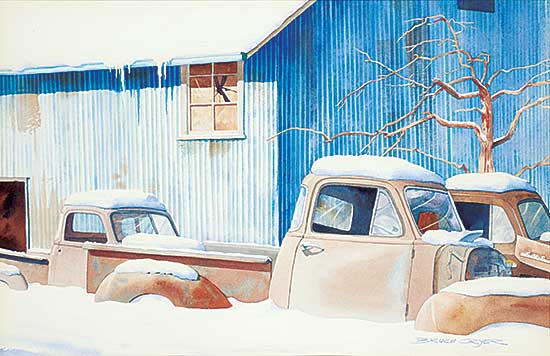 #1075 ~ Cryer - Three Trucks