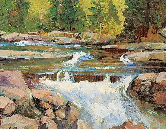 #1120 ~ Garner - Falls Kookenay Creek BC..