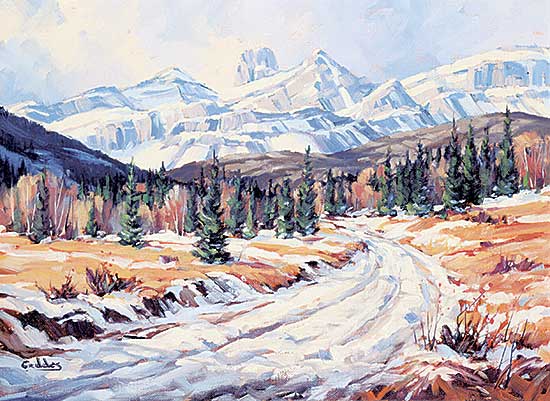 #1122 ~ Geddes - Devil's Head Mt. West of Canmore