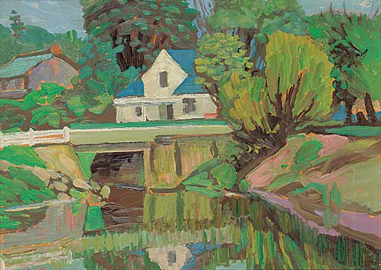 #1180 ~ Kerr - House at a Bridge, Chilliwack