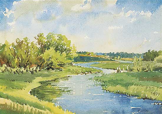 #1209 ~ Luthi - Untitled - Iron Creek Springs Near Daphne