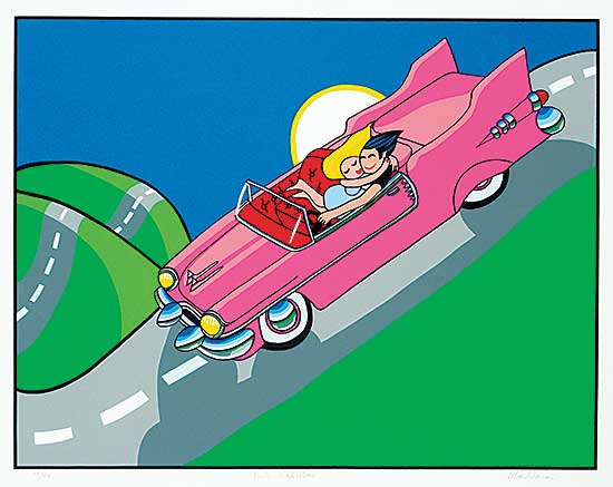 #1223 ~ ManWoman - Pink Cadillac  #28/43
