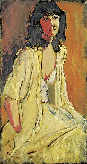 #1237 ~ McInnis - Femme en Jaune