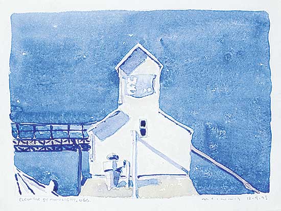 #1240 ~ McInnis - Elevator by Moonlight, UGG