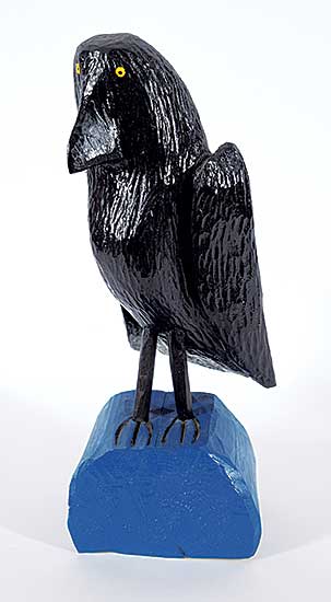 #1258 ~ Naugler - Untitled - Crow